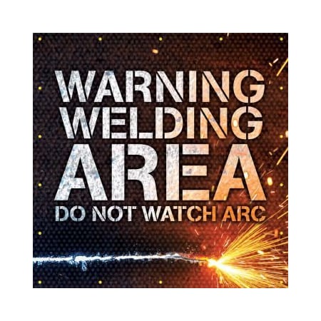 Accuform ONEWAY PRINTED WELDING PWD101YL PWD101YL